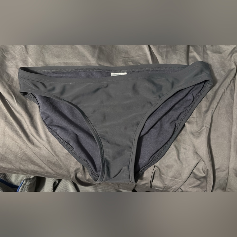 Gray bikini bottoms